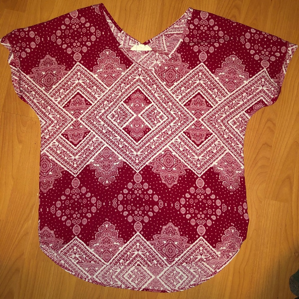 Red Blouse